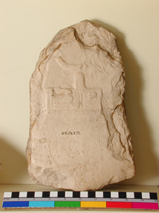 UC 14271, stela found at Abydos, first dynasty