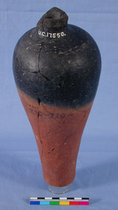 UC 17550, black topped ware