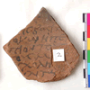 UC 62567, ostrakon with Greek inscription